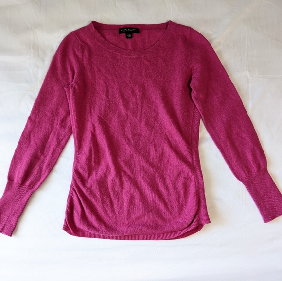 Banana Republic Cashmere Wool Blend Sweater Pink Small - Picture 1 of 7